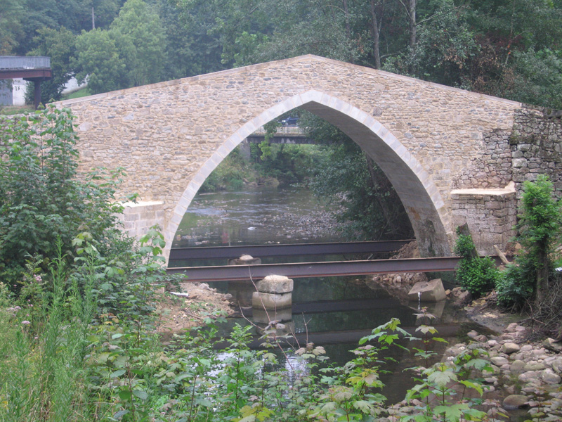 Puente Raiceu restaurado